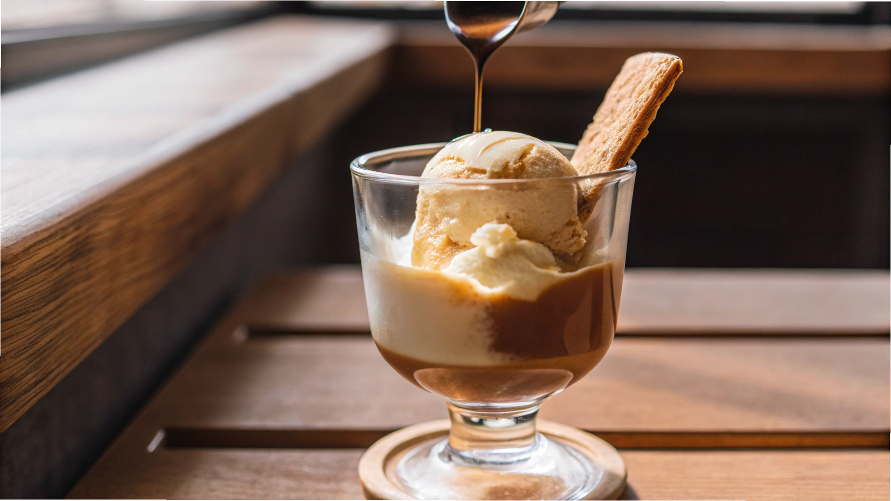 Affogato in a cup