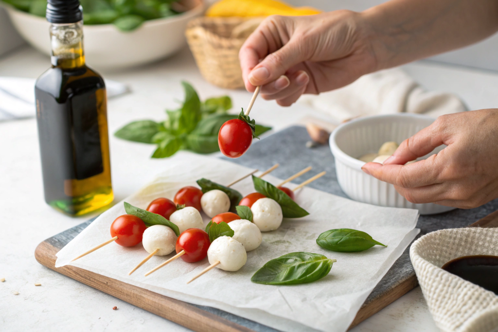 skewers in preparations