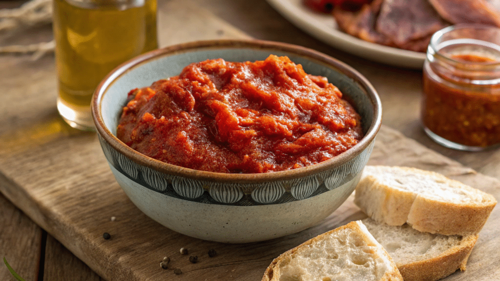 Pindjur (Balkan Tomato & Pepper Spread)